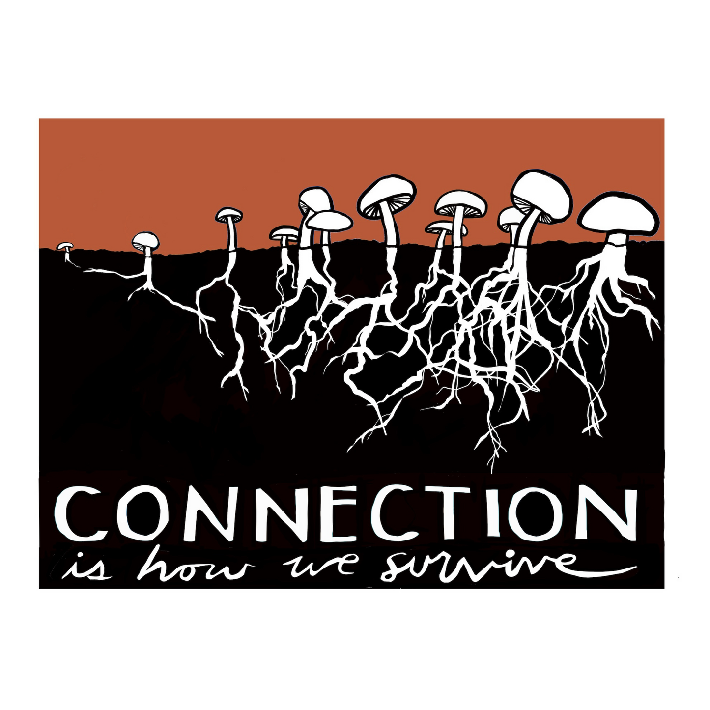 Art Print | Connection is How We Survive