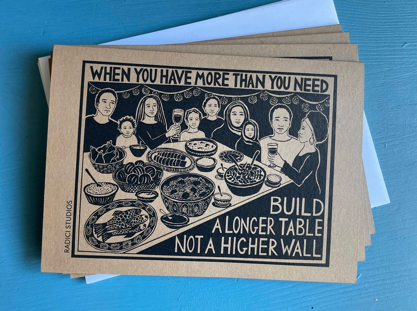 Blank Notecards with Envelopes | Build a Longer Table