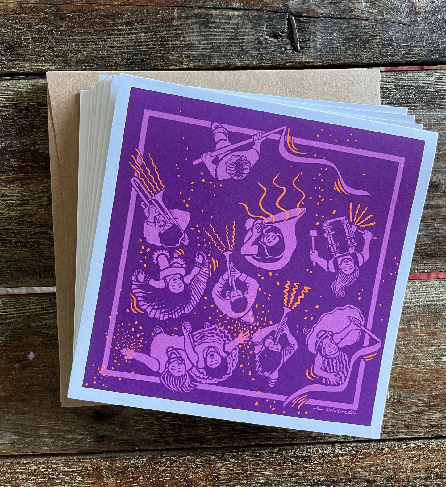 We Celebrate- Cards and Envelopes