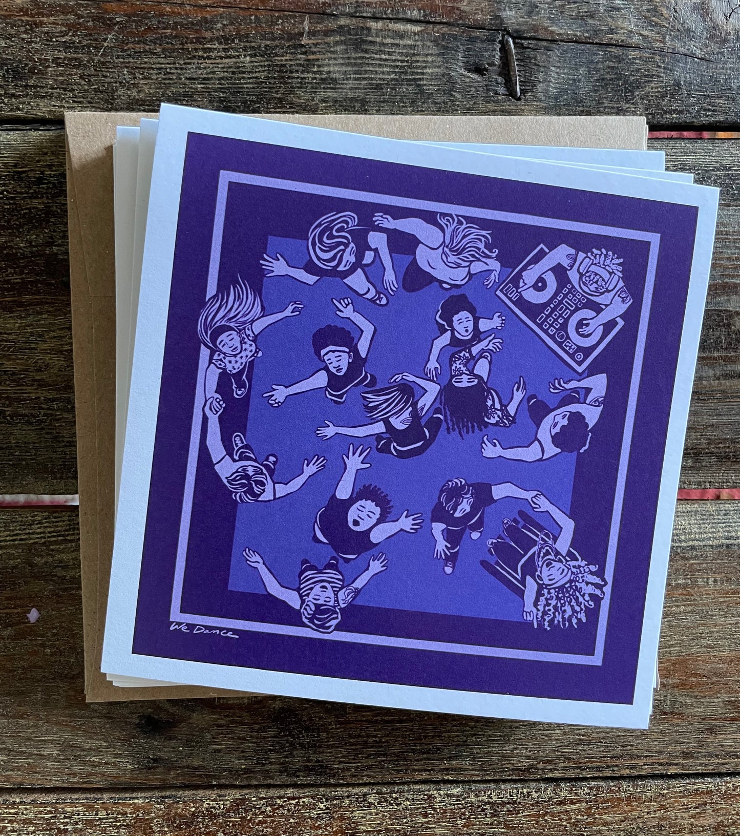 We Dance- Cards and Envelopes
