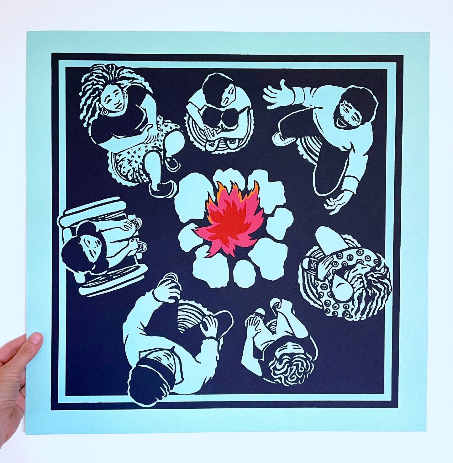 We Listen Screen Print