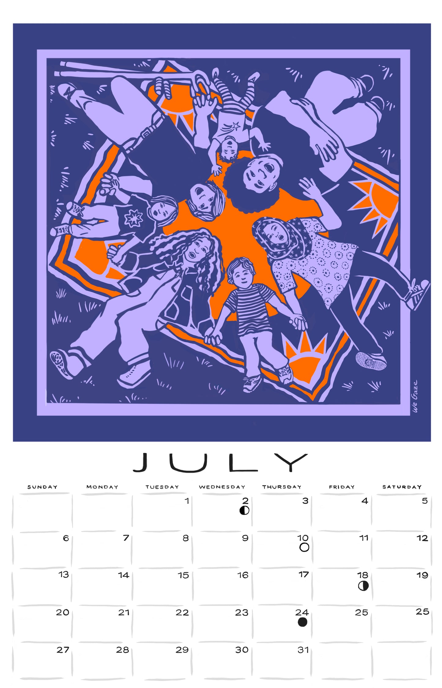 2025 Calendar - We Gather