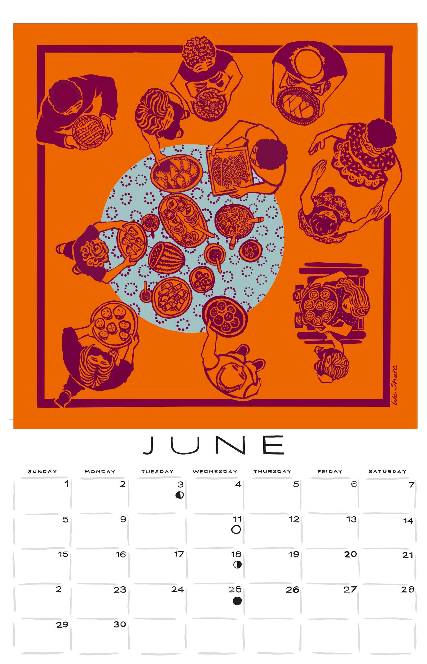 2025 Calendar - We Gather
