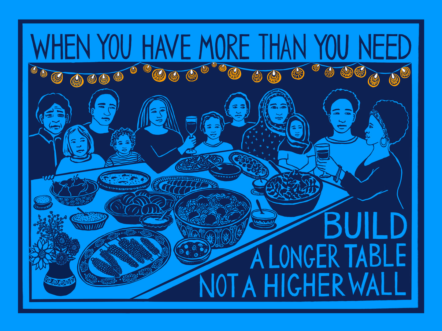 Build a Longer Table- Color Version