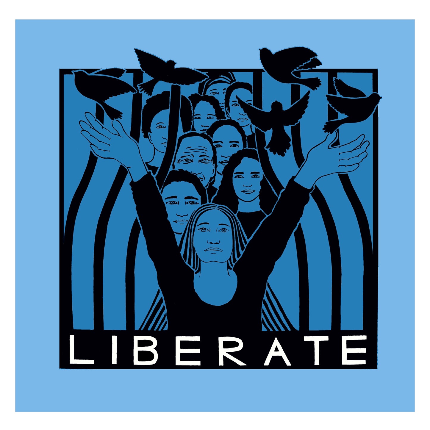 Liberate- Color Print