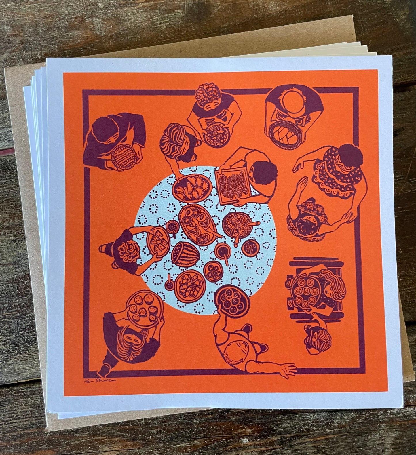 We Share- Cards and Envelopes