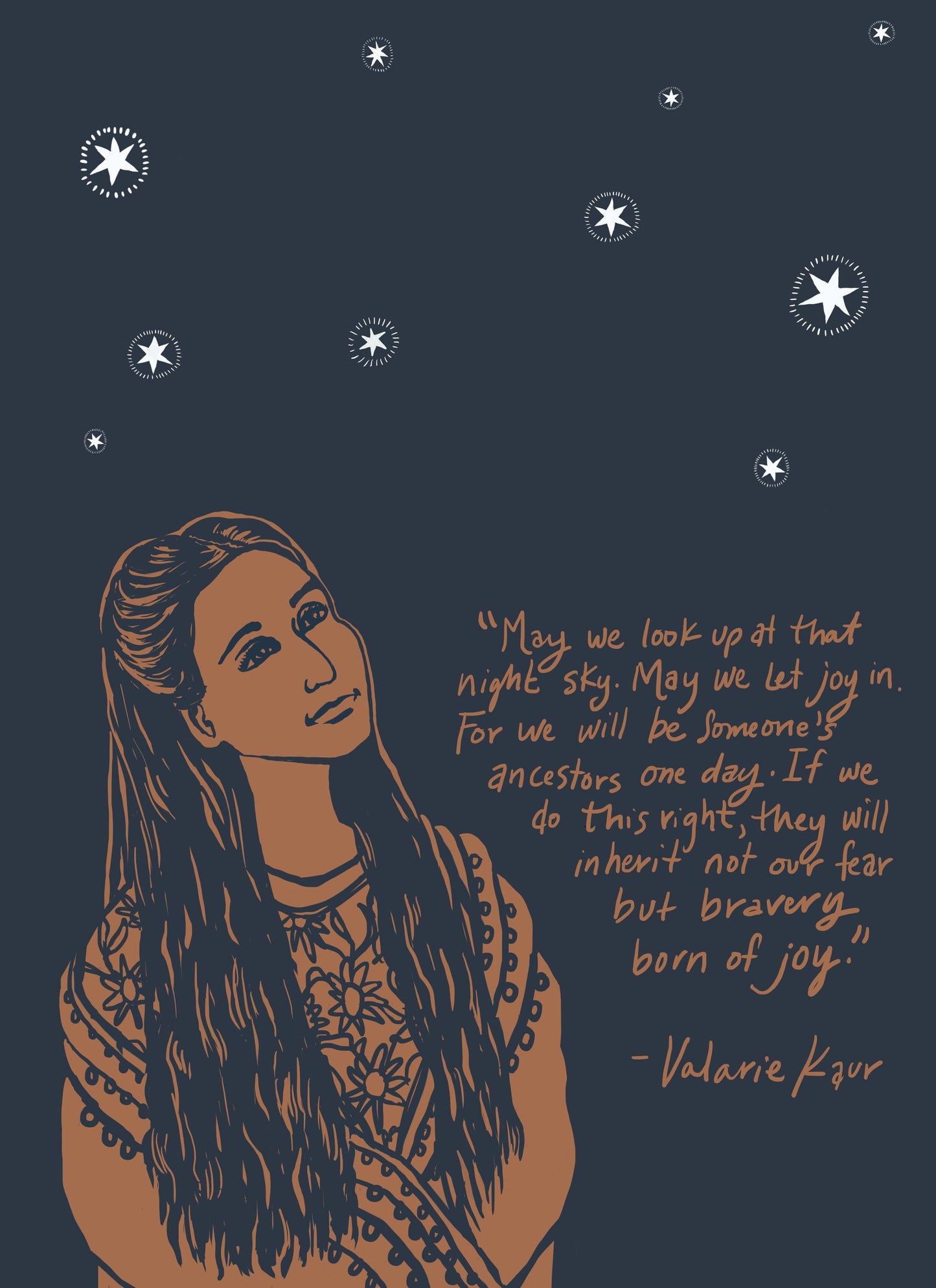 Art Print | Night Sky Valarie Kaur