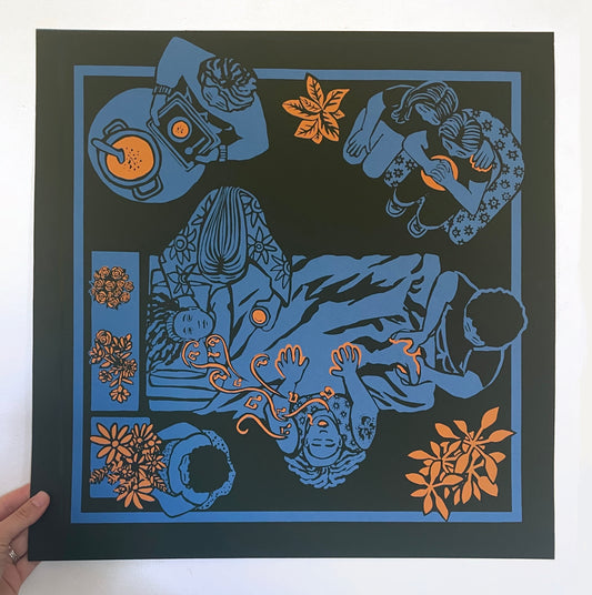 We Show Up - Original Screen Print
