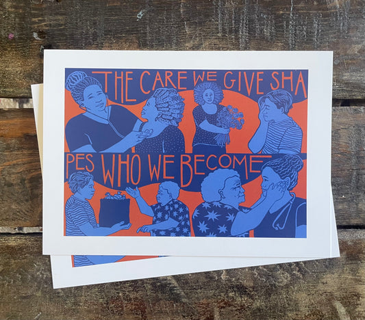 The Care We Give - Postcard