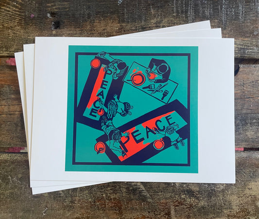 We Organize - Postcard