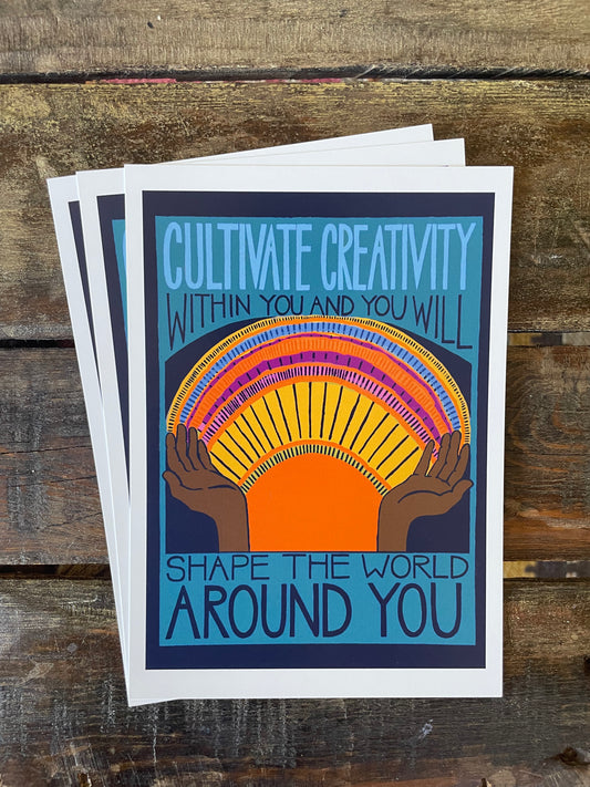 Cultivate Creativity - Postcard