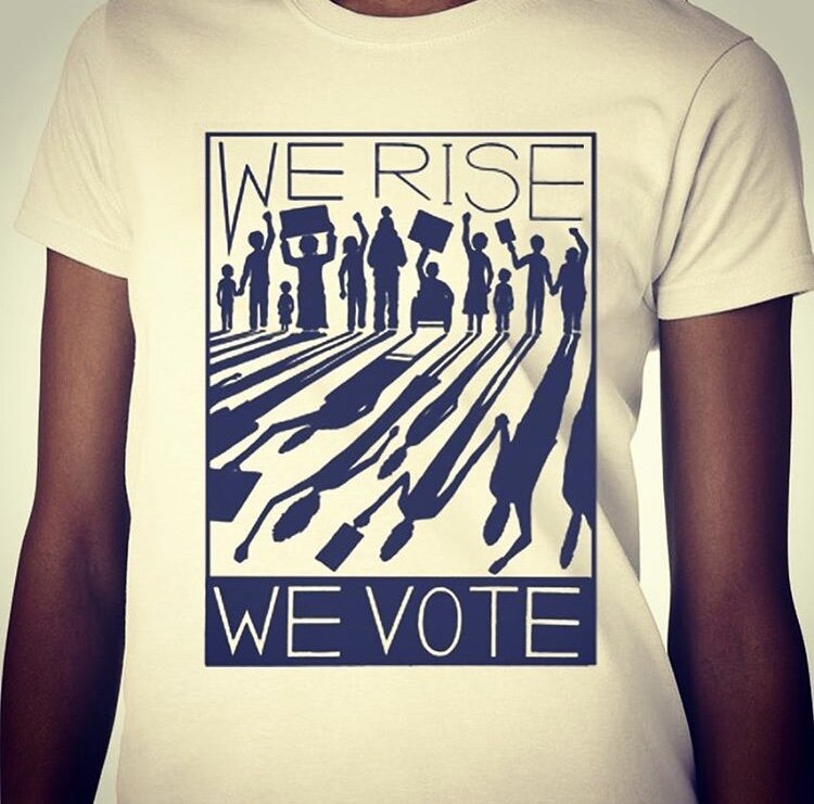 T-shirt | We Rise We Vote