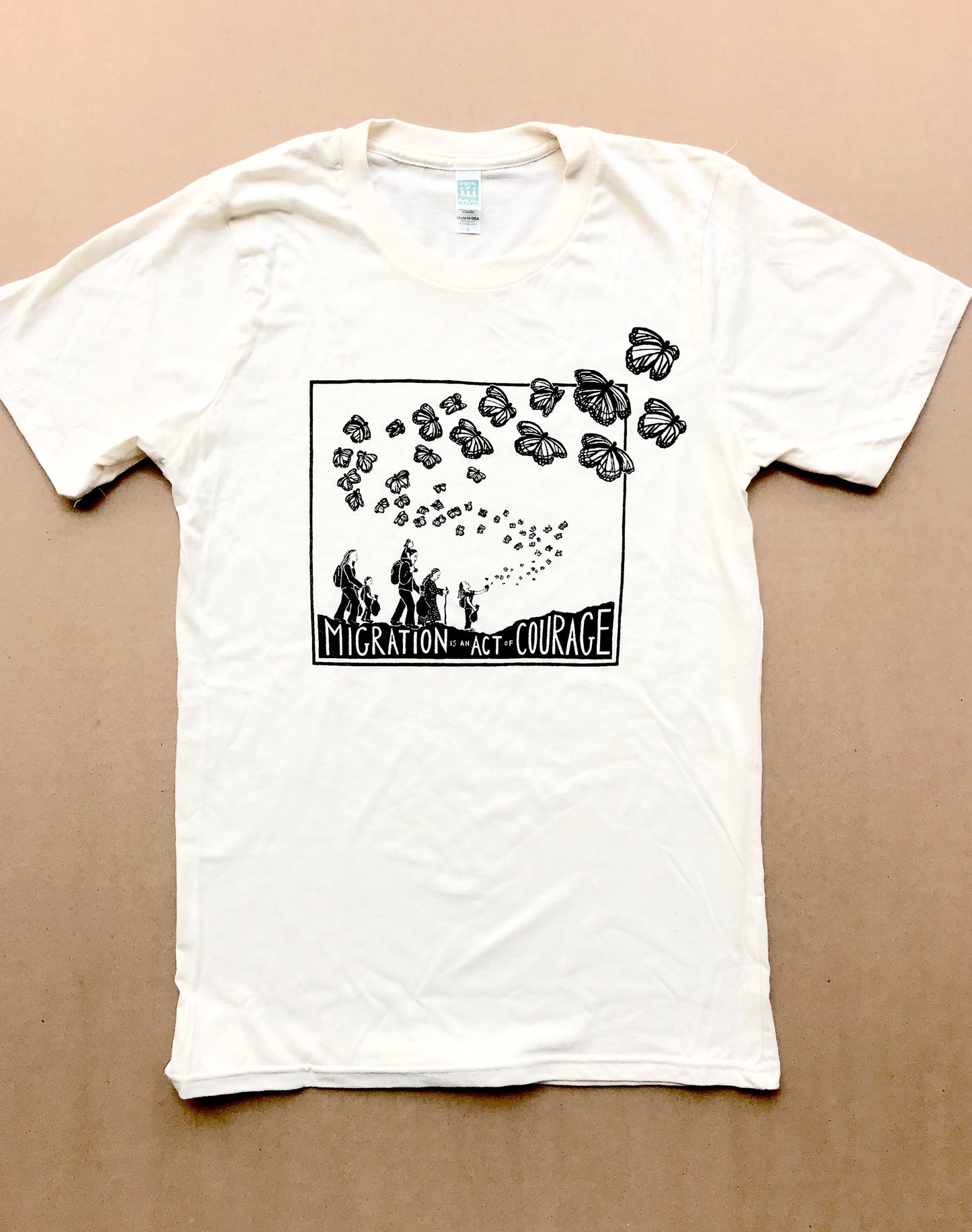 T-shirt | Migration is an Act of Courage