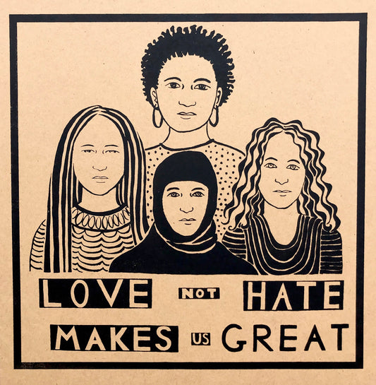 Art Print | Love Not Hate