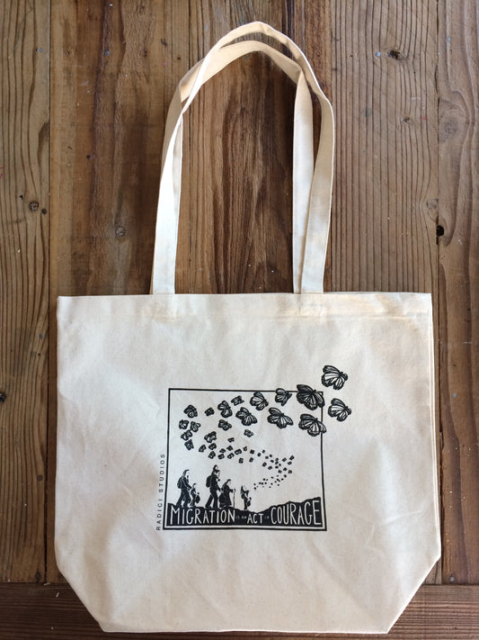 Tote Bag | Migration is an Act of Courage